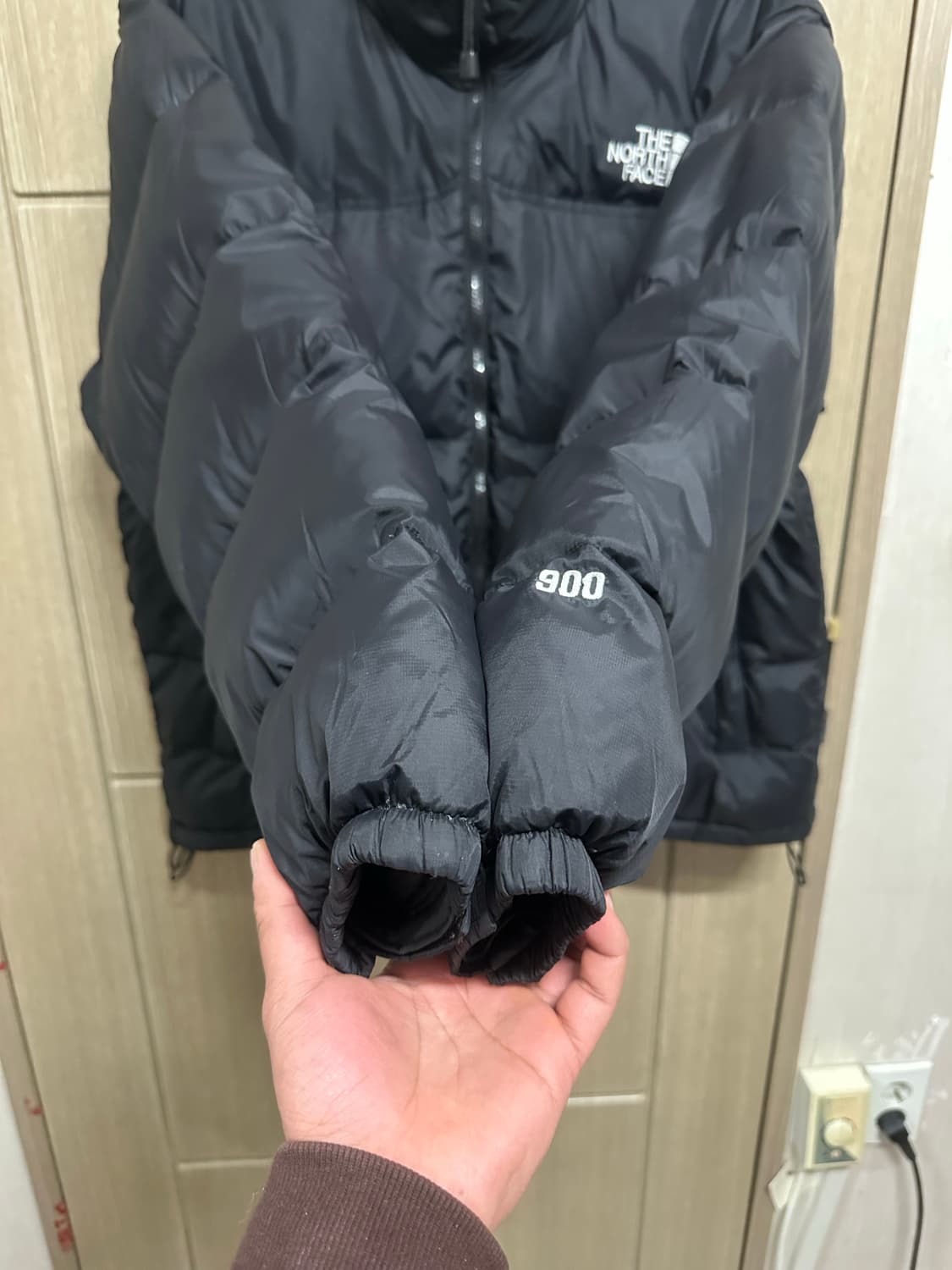 노스페이스 눕시 900 패딩 블랙 XL 상품이미지4