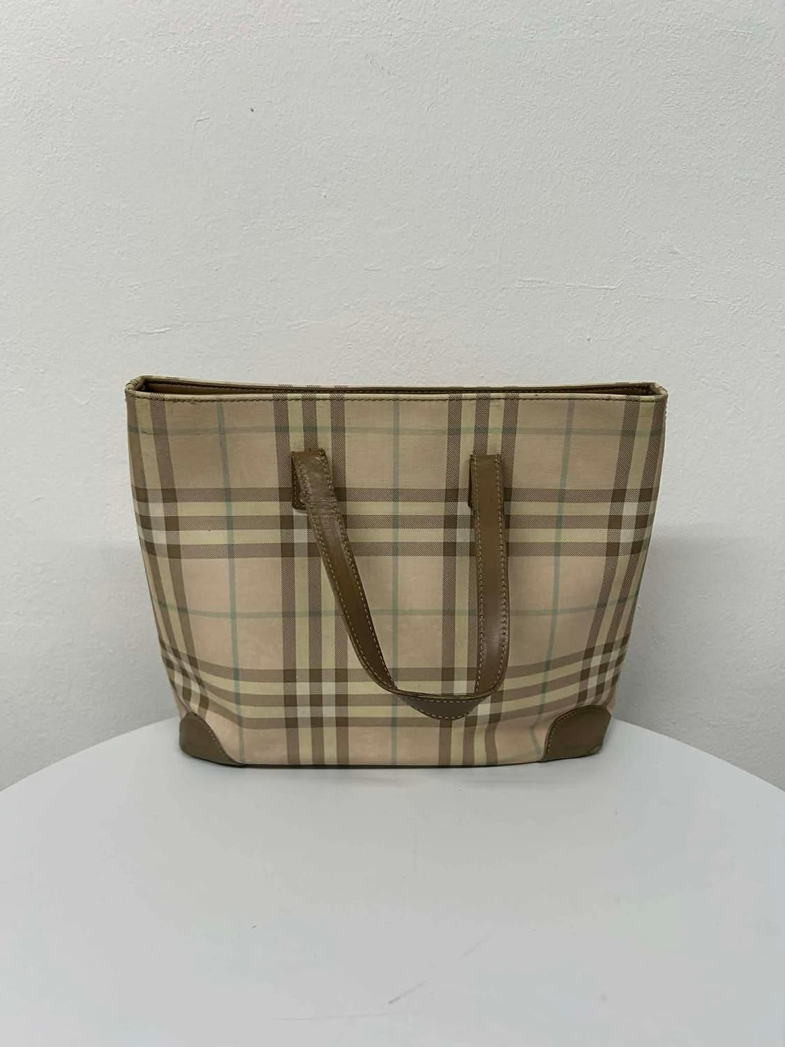 버버리 빈티지 노바체크 숄더백 토트백 상품이미지4
