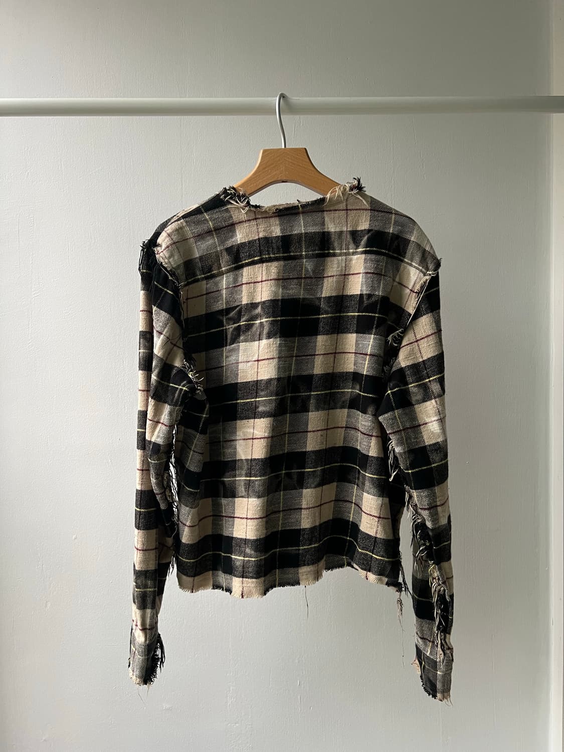 R13 알써틴 체크 셔츠 상품이미지8