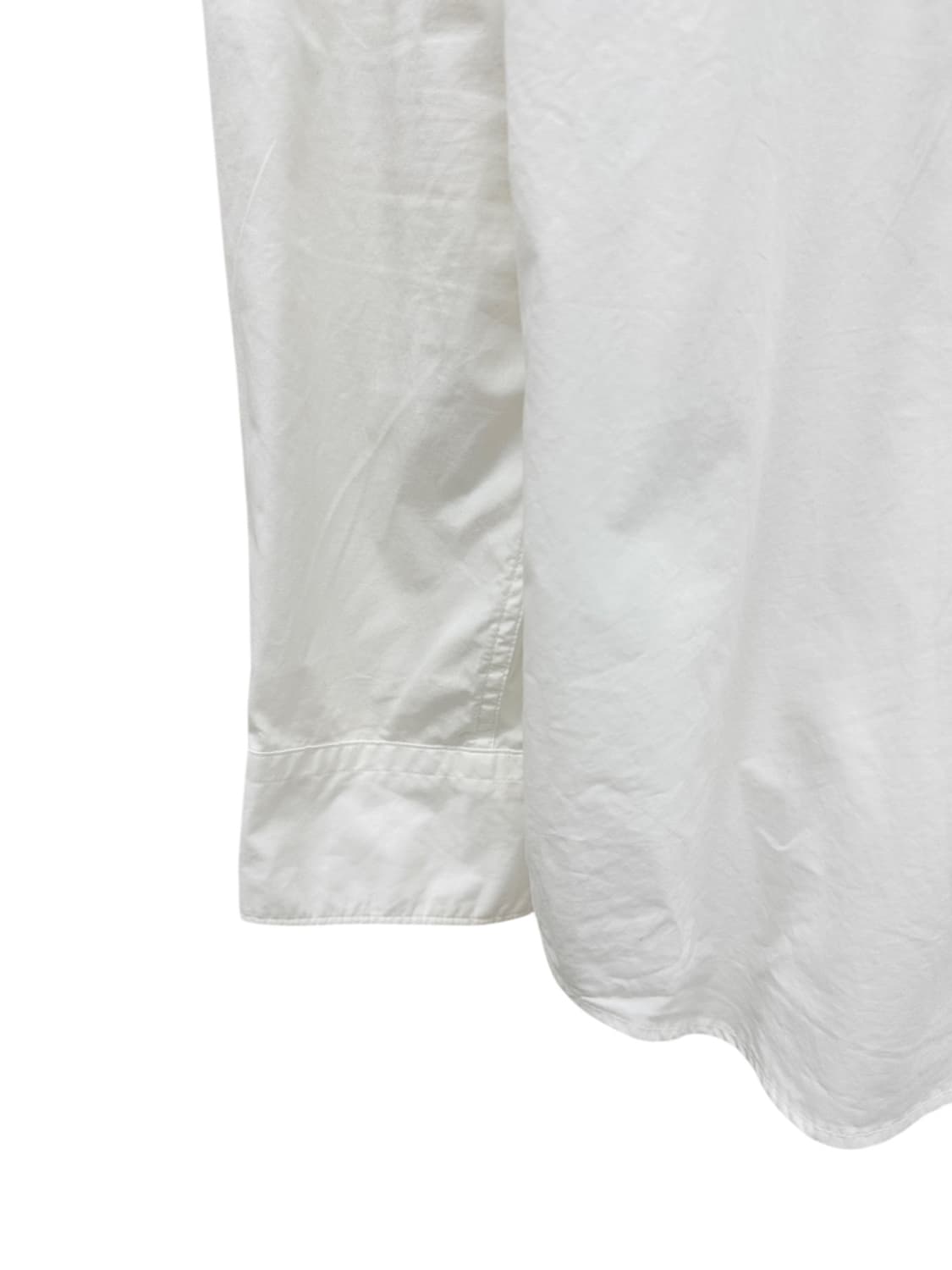 포터리 옥스포드 셔츠 화이트 (5,XL) 상품이미지6