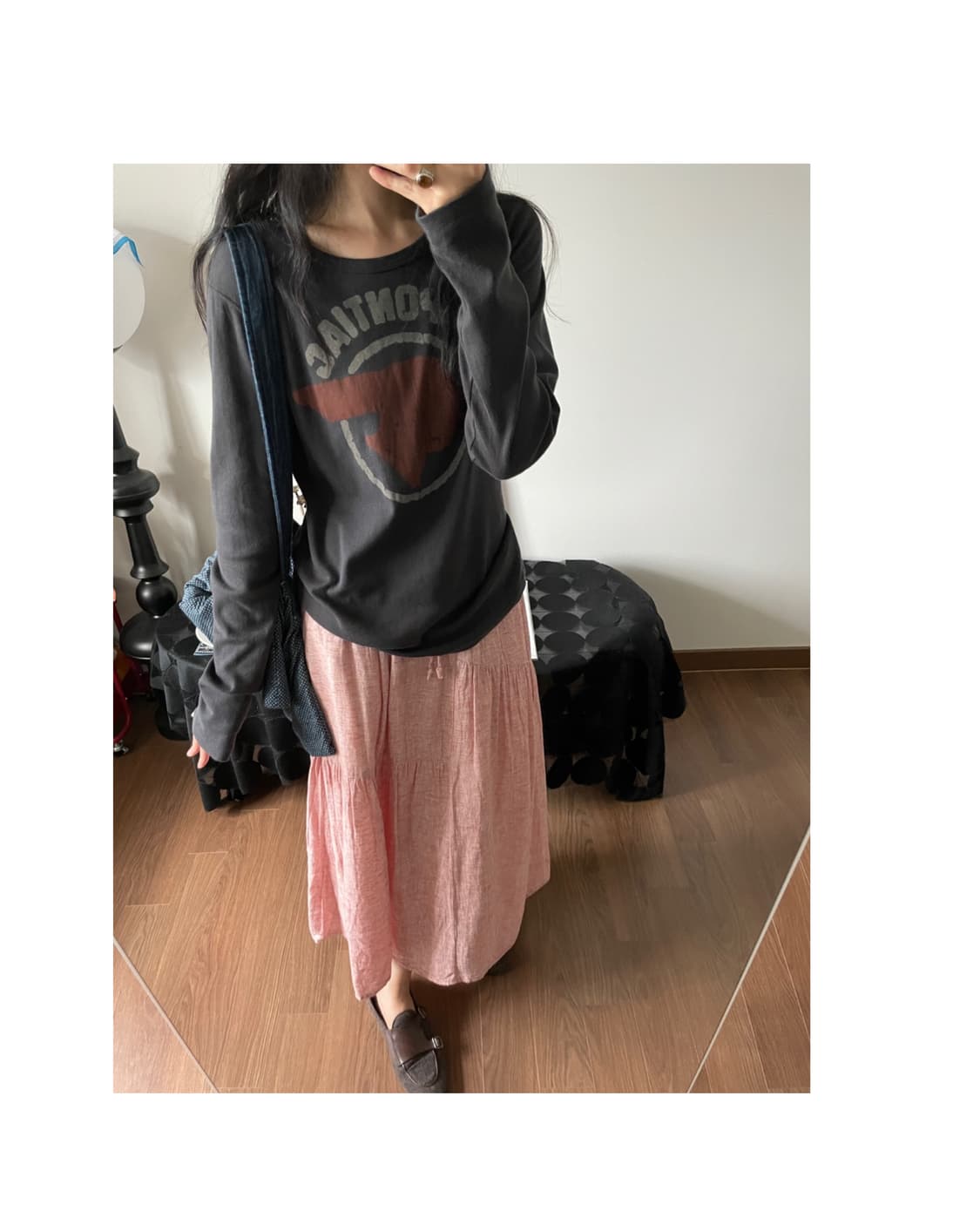 vtg printing long sleeve 상품이미지2