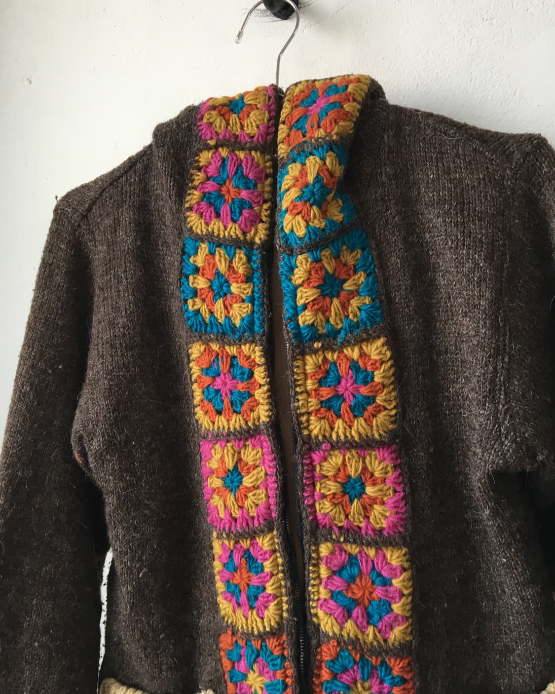 Titicaca knit hood zip up 상품이미지5