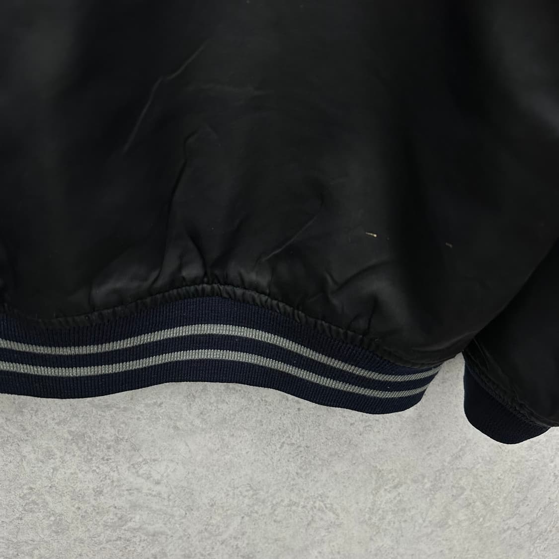 110 로카웨어 남자 오버핏 바시티 자켓 상품이미지8