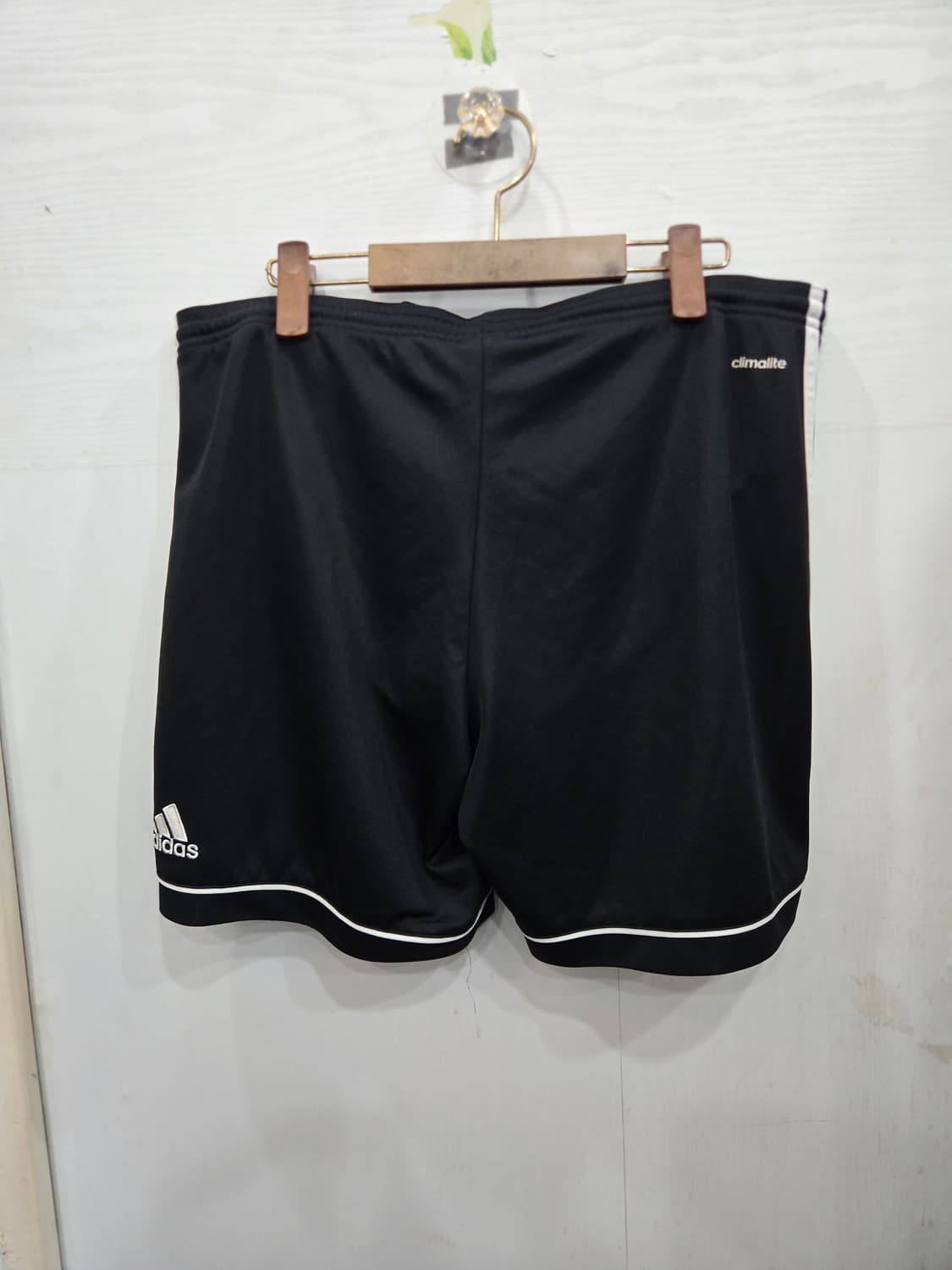 105,XL)) adidas 아디다스 블랙 & 화이트 반바지 !  상품이미지3