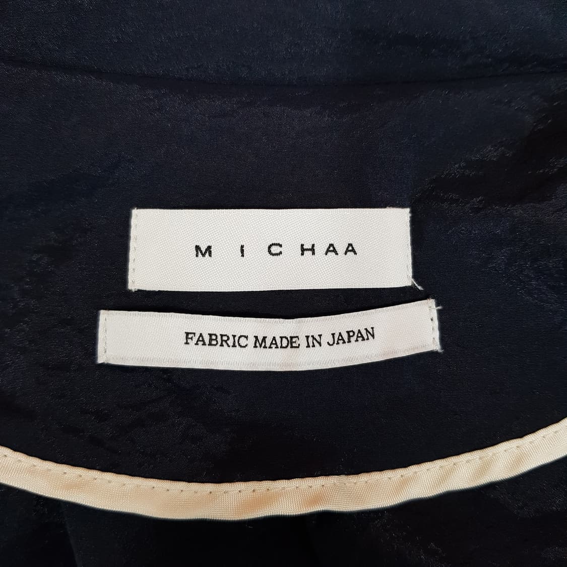 미샤 MICHAA 2022 반팔 블루종 자켓 94-94-165사이즈 상품이미지6