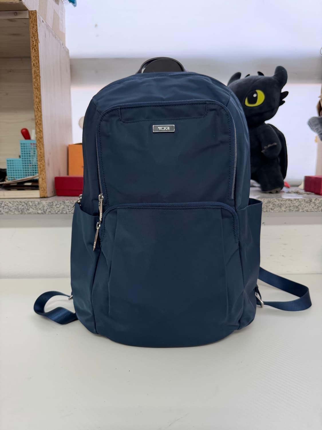 정품) TUMI 투미 새제품급 네이비 백팩  상품이미지1