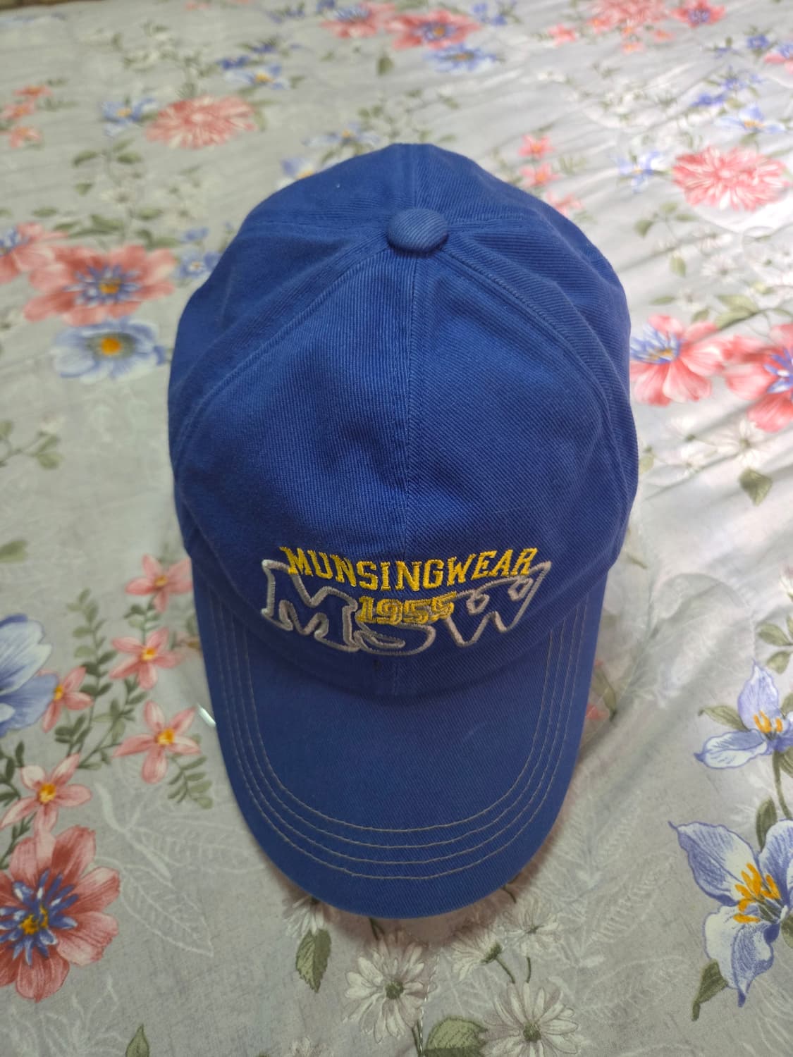 먼싱웨어 블루 캡 모자56~58 상품이미지1