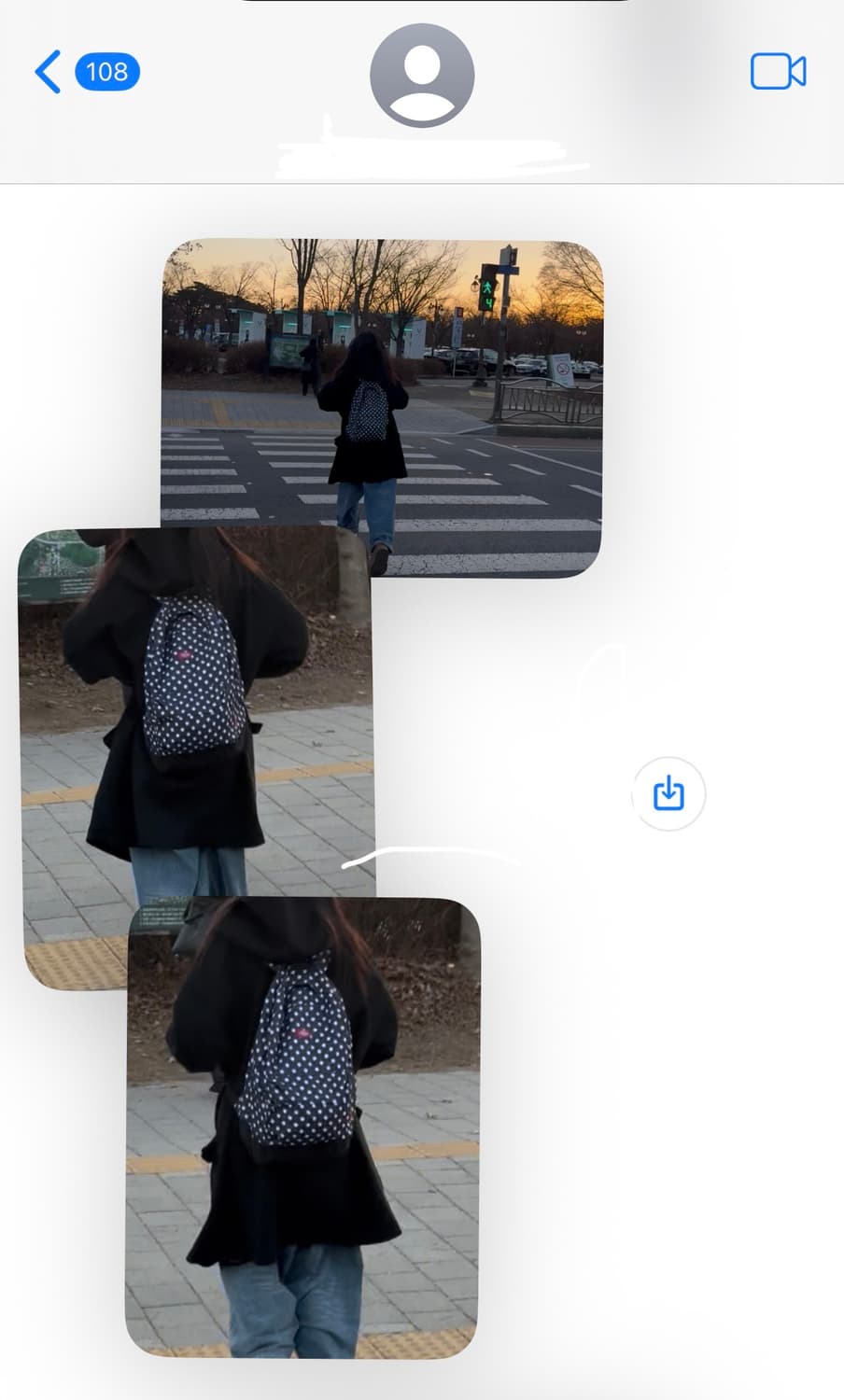 디키즈 네이비 도트 백팩 상품이미지2