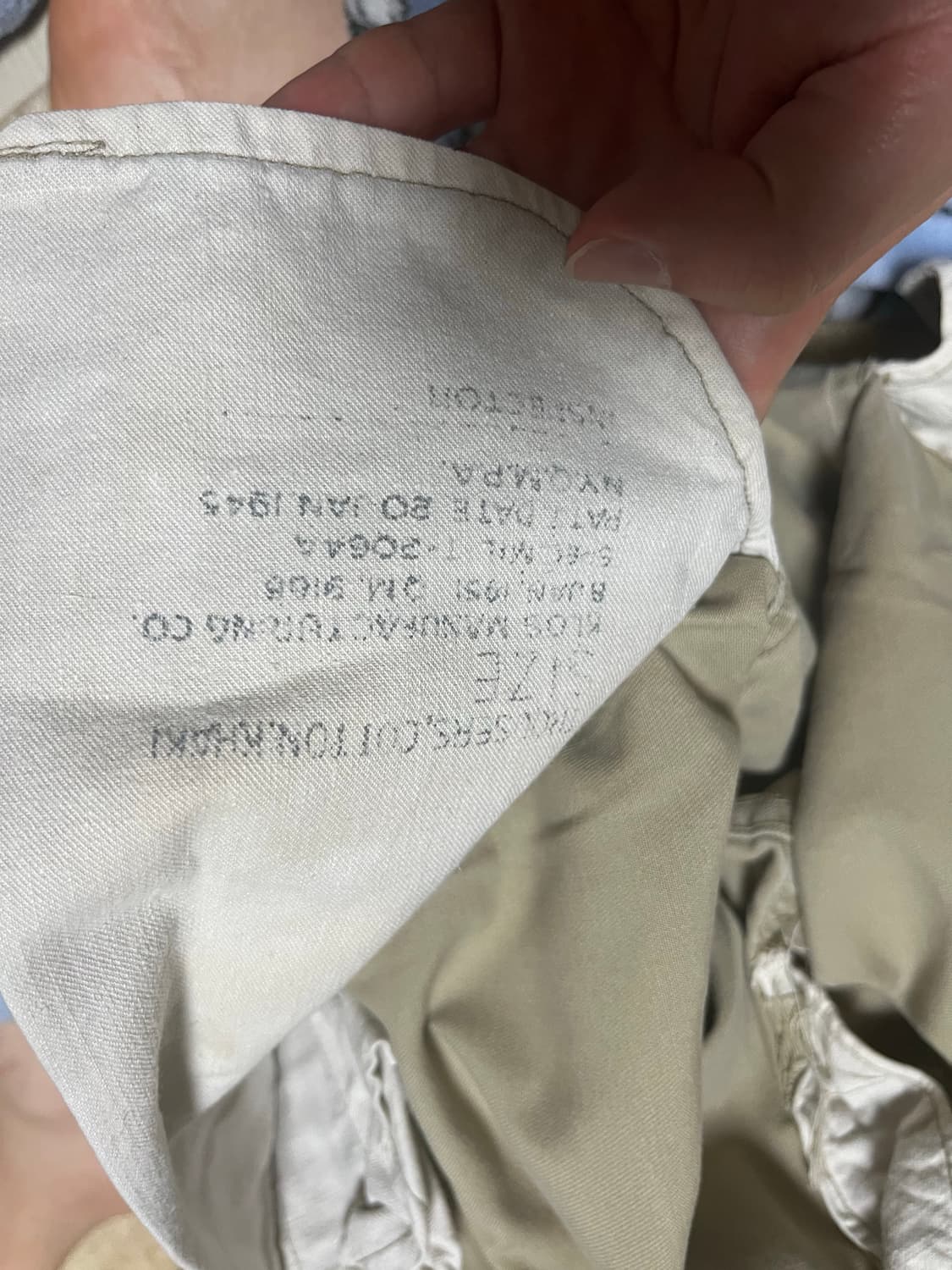 미군 치노 팬츠 50s 상품이미지3