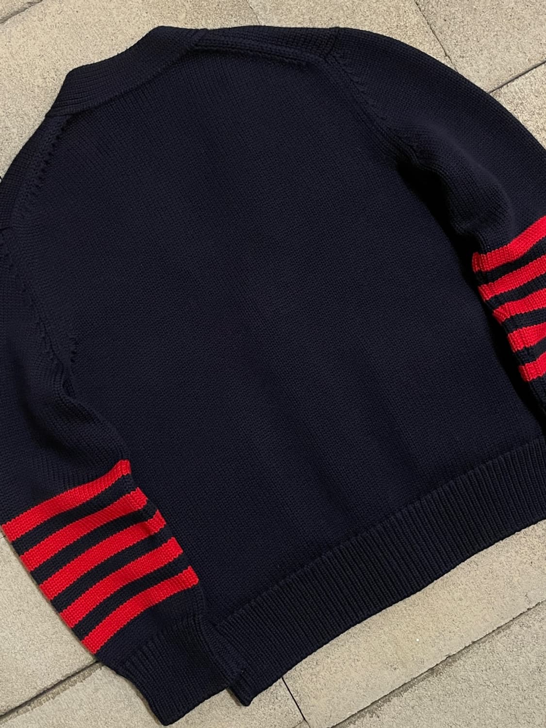 버버리 스트라이프 포인트 울 가디건 상품이미지5