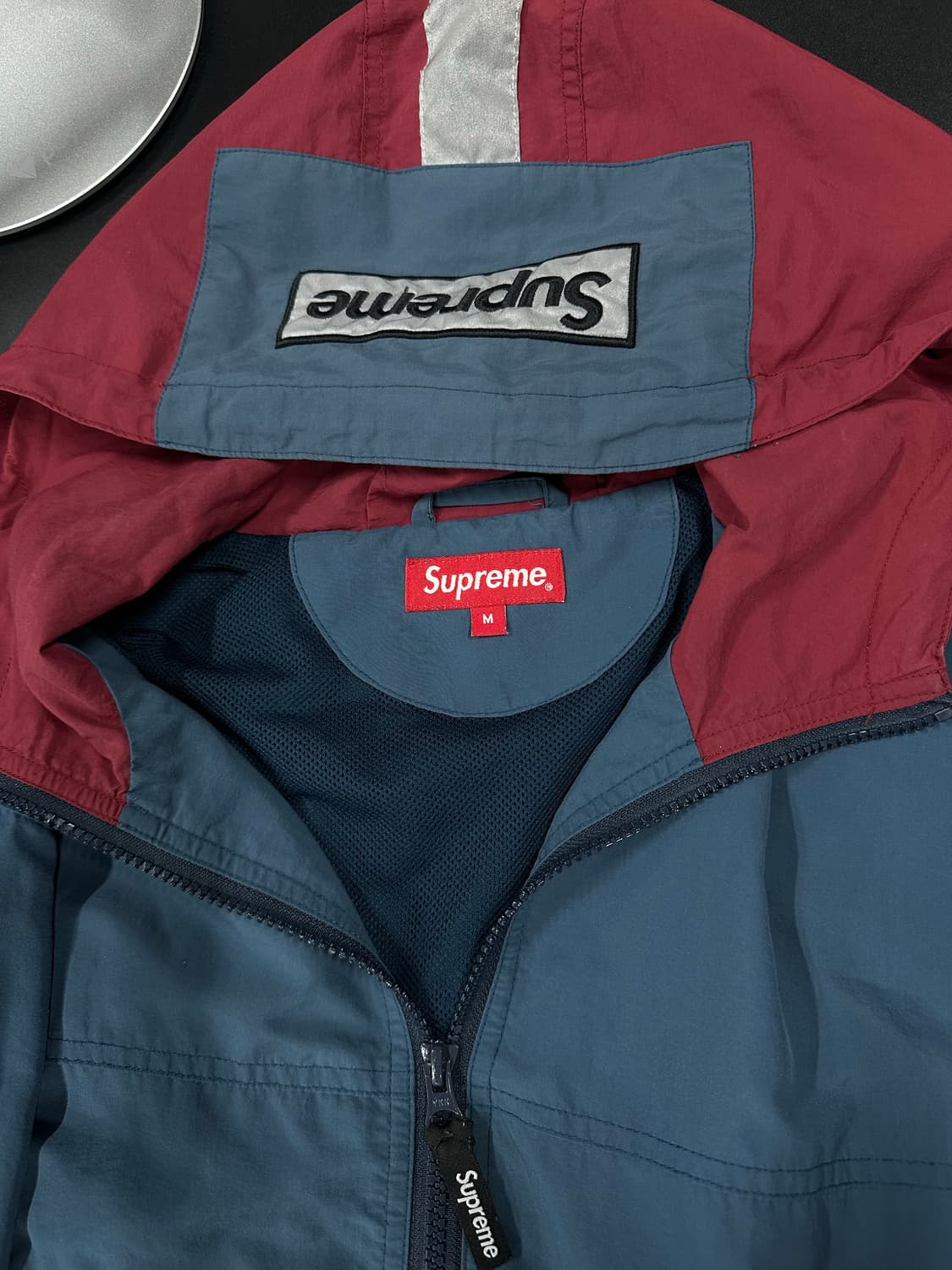 FW18 슈프림 투톤 집업 바람막이 자켓 상품이미지5