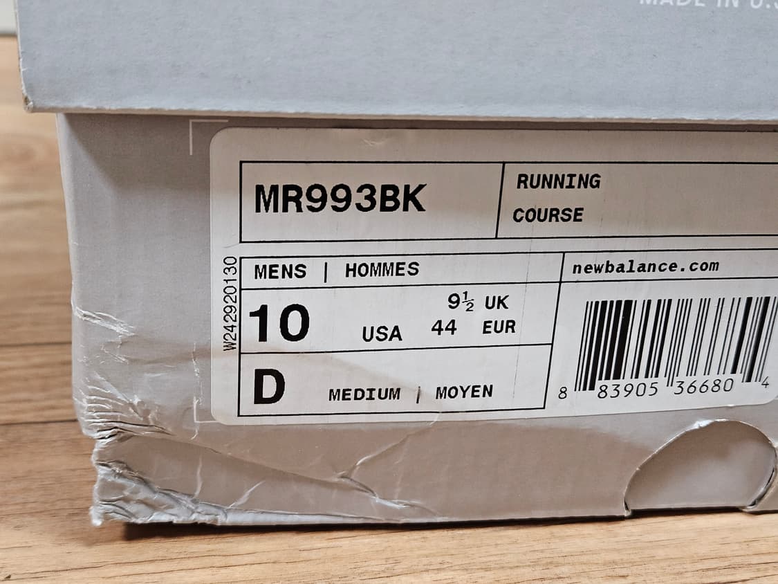 [280] 뉴발란스 993 블랙 그레이 상품이미지8