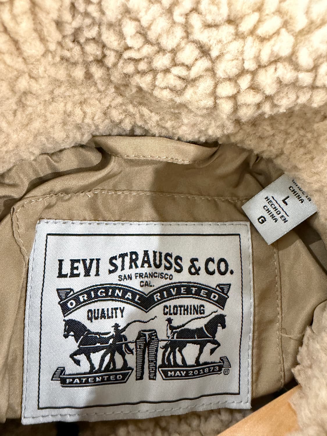 리바이스 플리스 트러커 자켓 상품이미지5