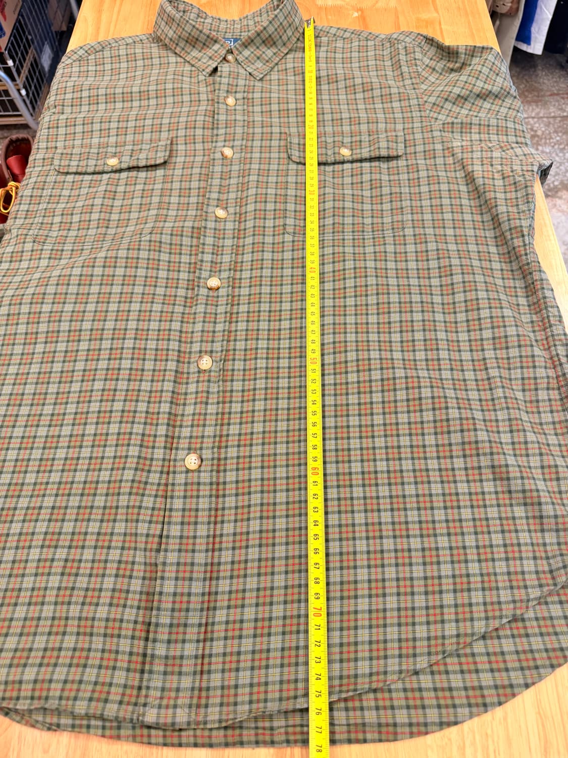 폴로 엘보패치 체크 셔츠 상품이미지8