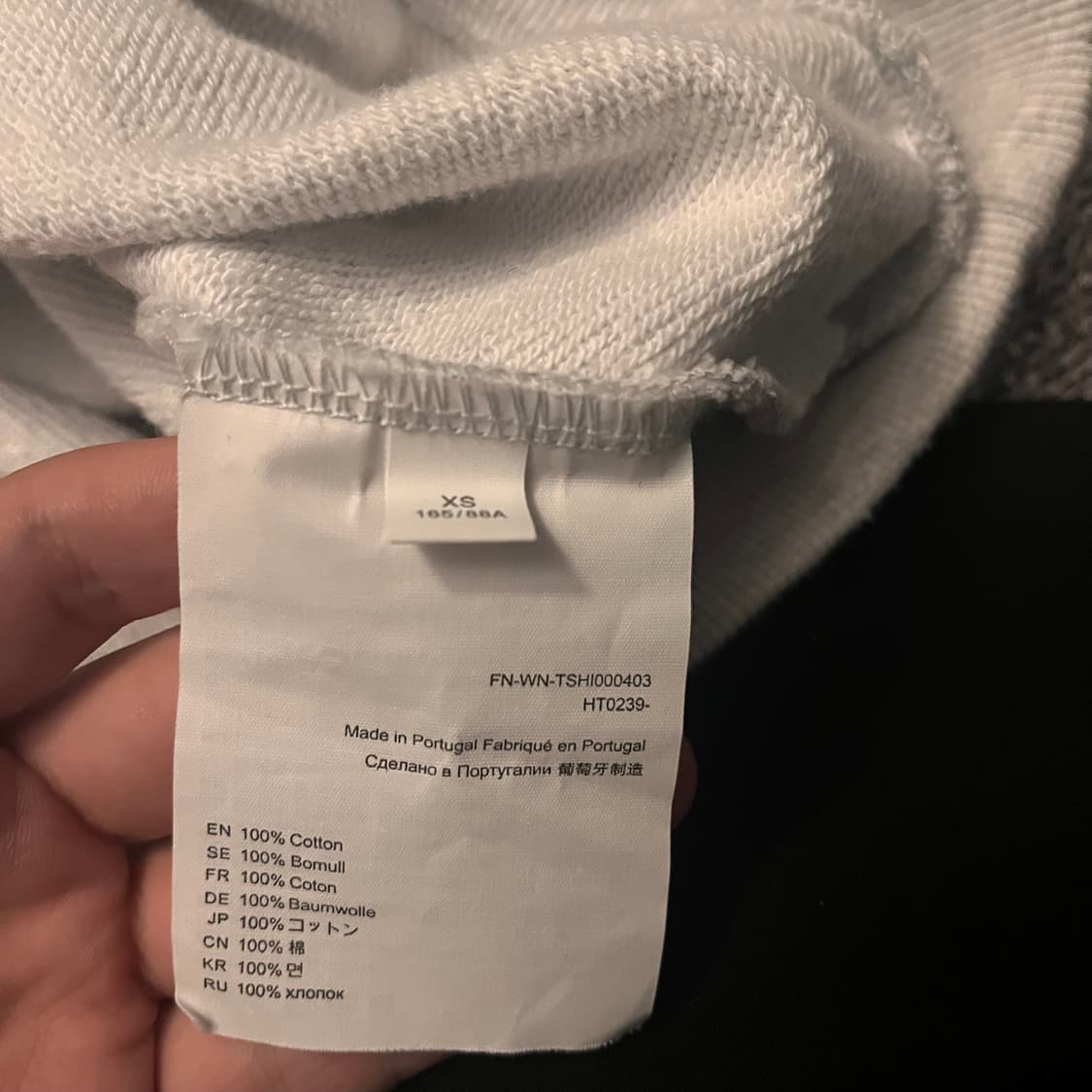 Acne studios stockholm hoodie xs 상품이미지3