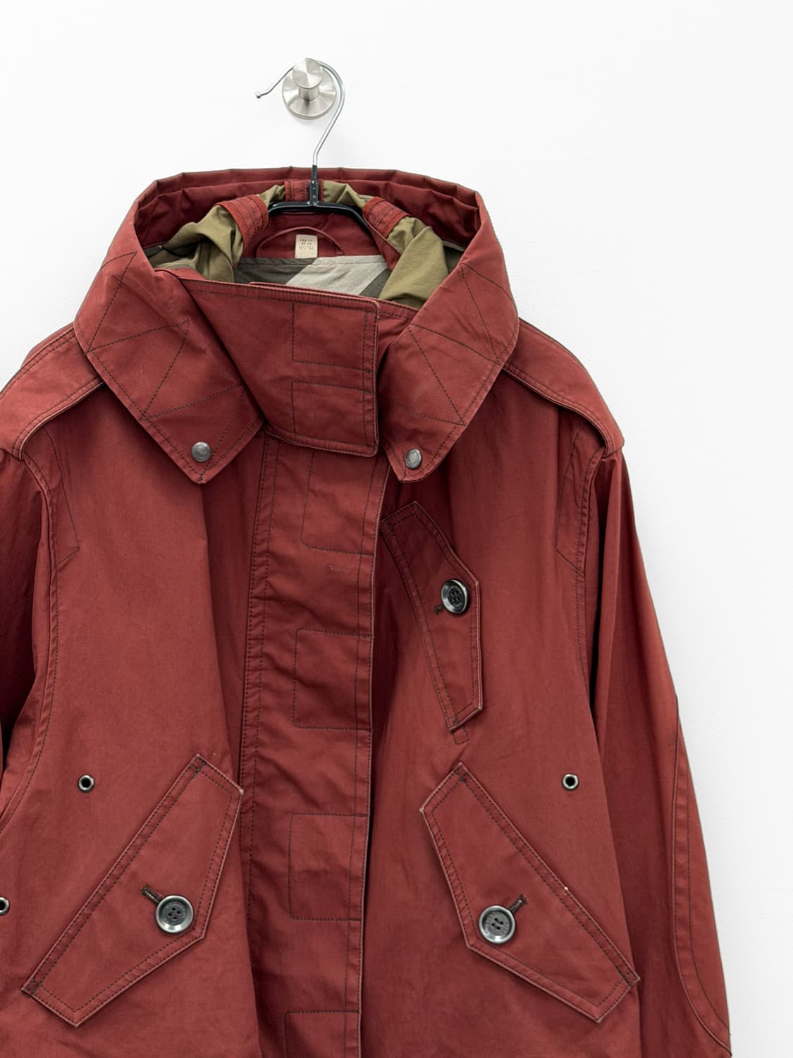 버버리 브릿 후디드 숏 야상 자켓 상품이미지4