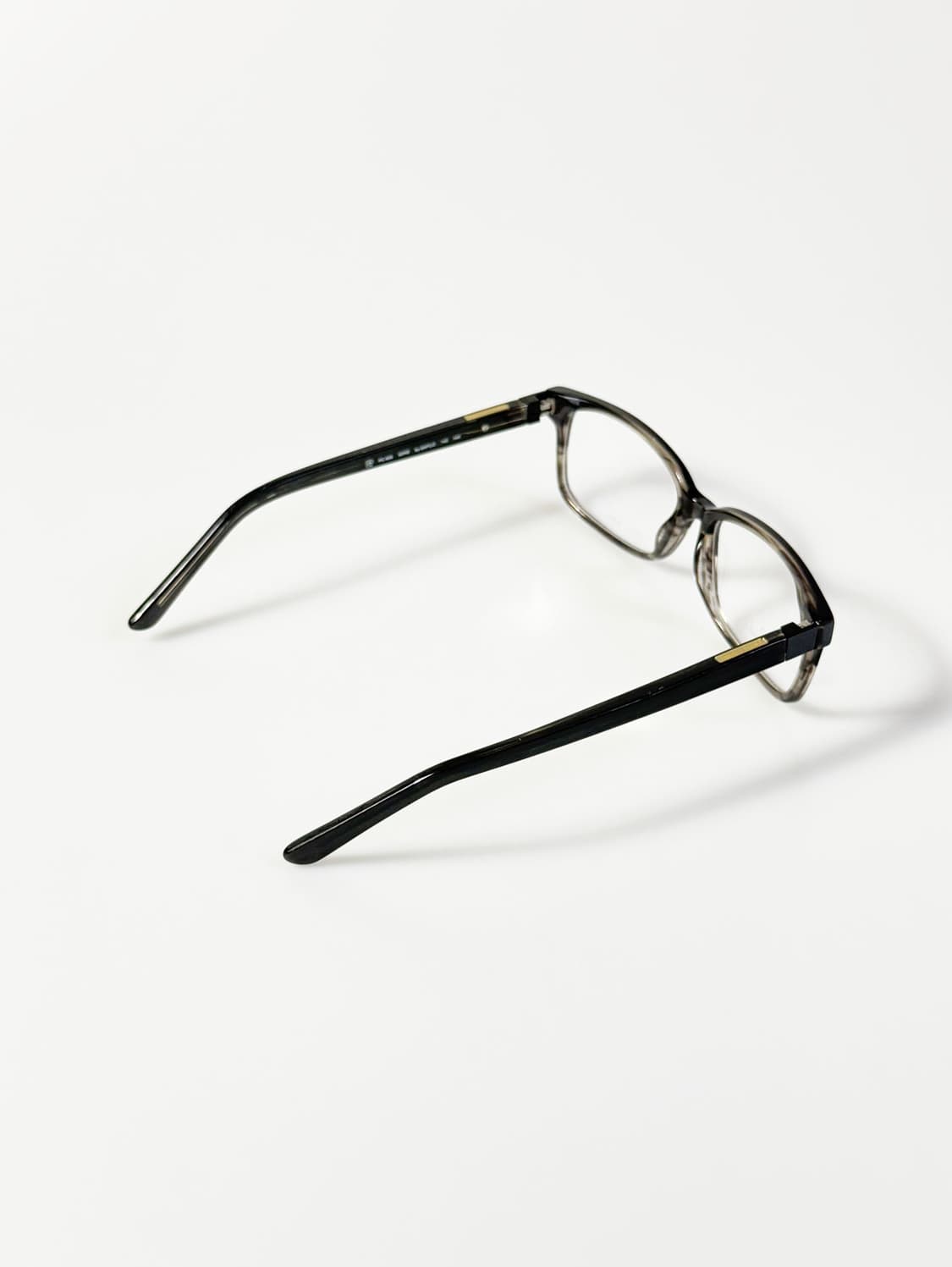 PIERRE CARDIN 스모크 그레이 뿔테 스퀘어 빈티지 안경 상품이미지4