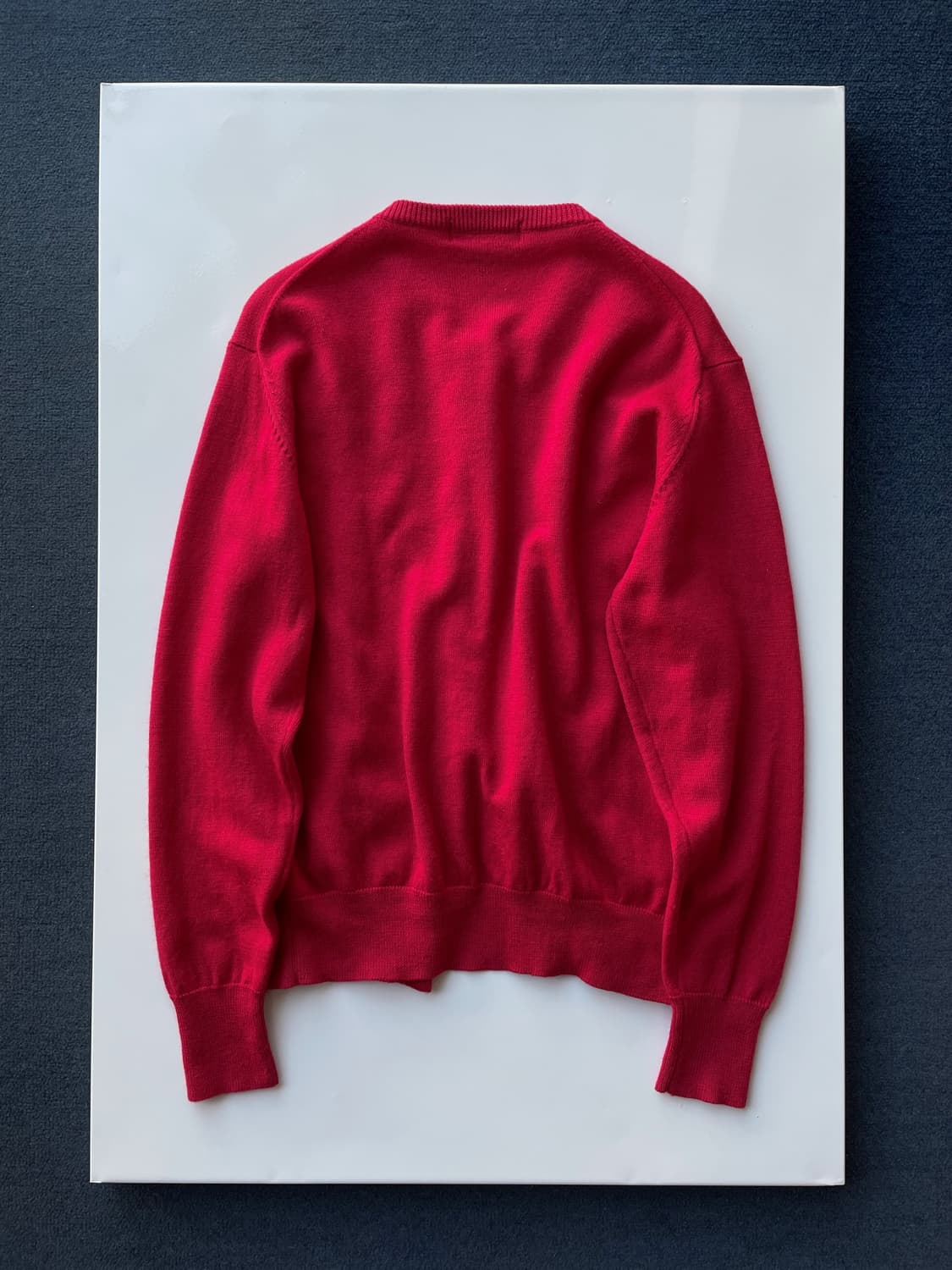 Crewneck high gauge knit cardi 상품이미지3