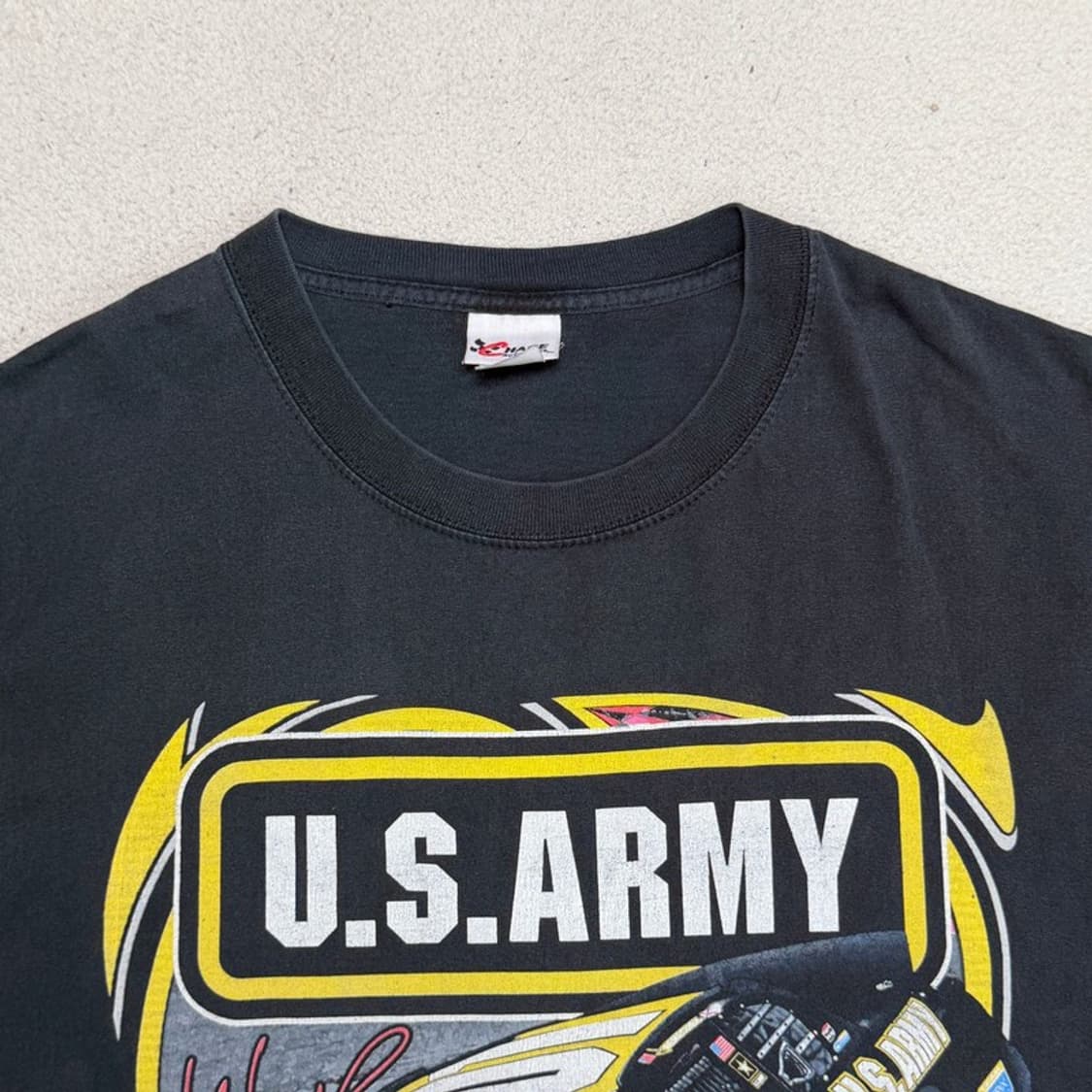 체이스 어센틱스 빈티지 U.S ARMY 반팔티셔츠 네이비 상품이미지3