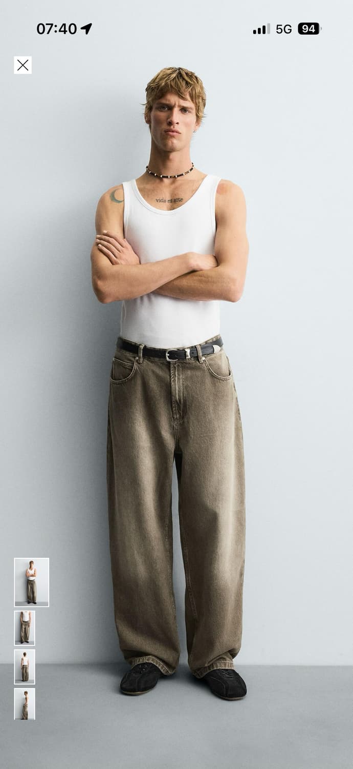 새재품)자라 베기핏 진 31  상품이미지1