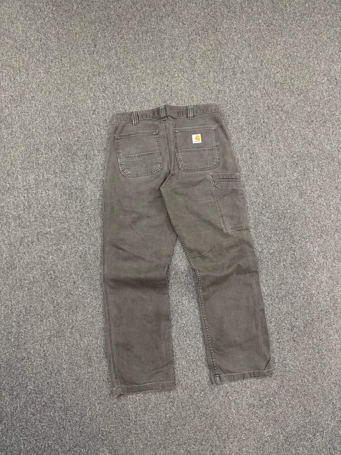 32)칼하트 빈티지 차콜 싱글니 워크팬츠 상품이미지7