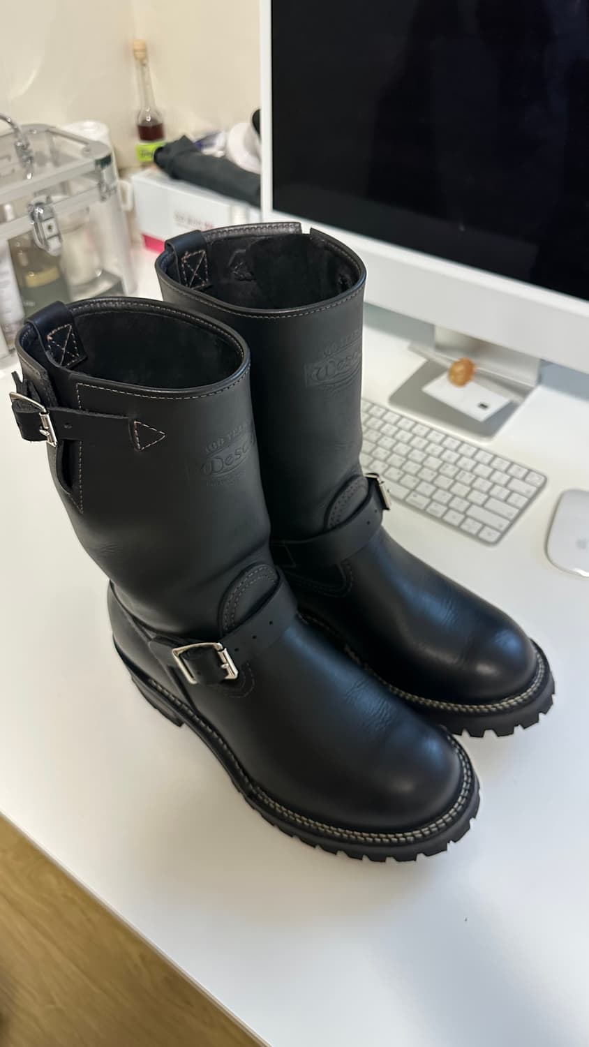 [8.5D]Wesco boss 웨스코 보스 스탁모델 블랙 상품이미지1