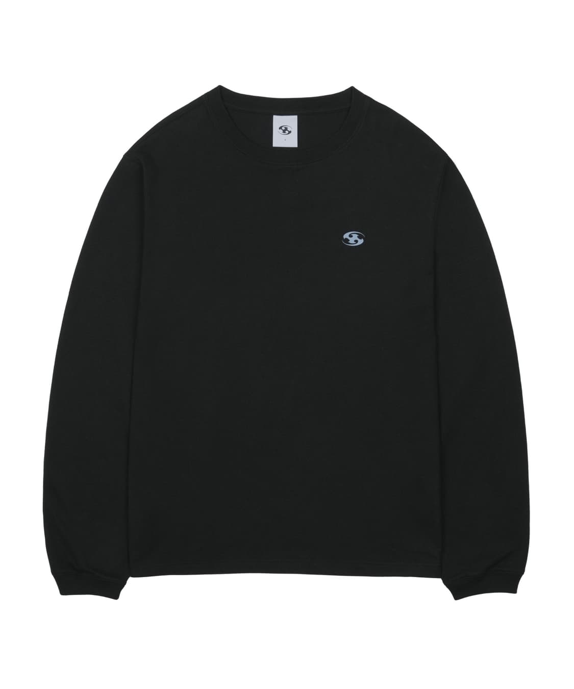 4 산산기어 로고 롱슬리브 블랙 미개봉 새상품 상품이미지1