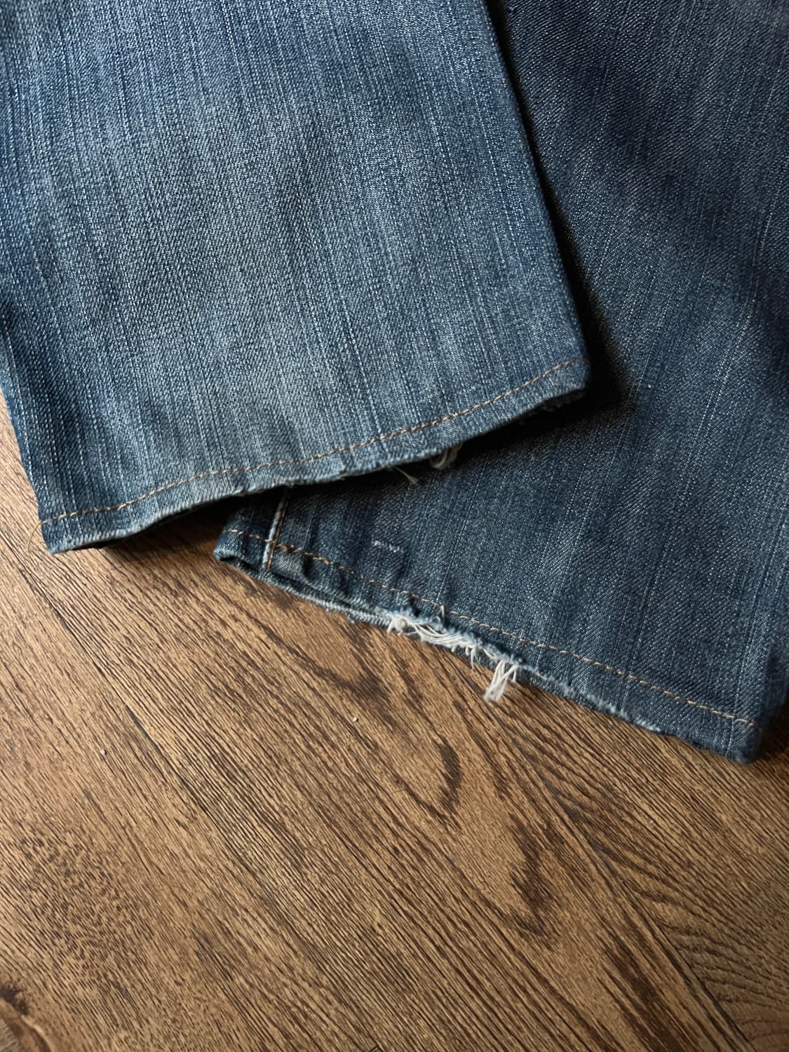 [31]리바이스 유럽 501 빈티지 워싱 데님 팬츠 상품이미지5