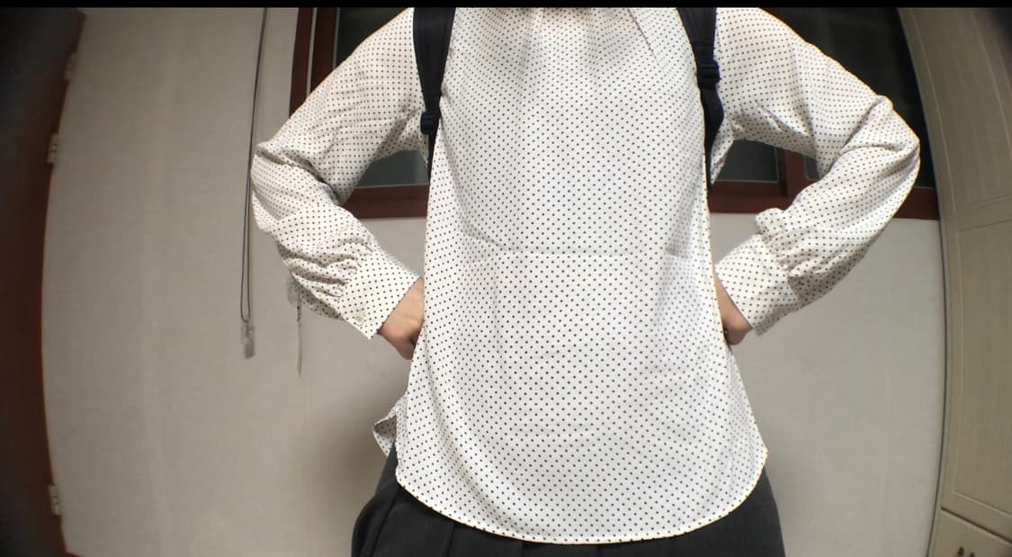 도트 블라우스 (white) 상품이미지6