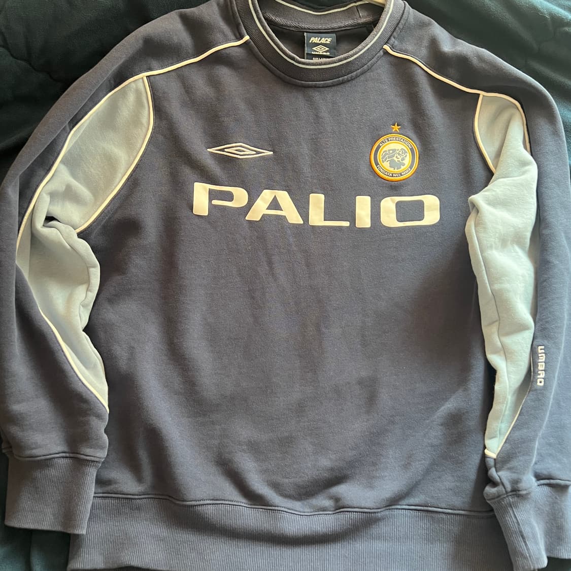 팔라스 x 엄브로 크루넥 네이비블루 상품이미지3