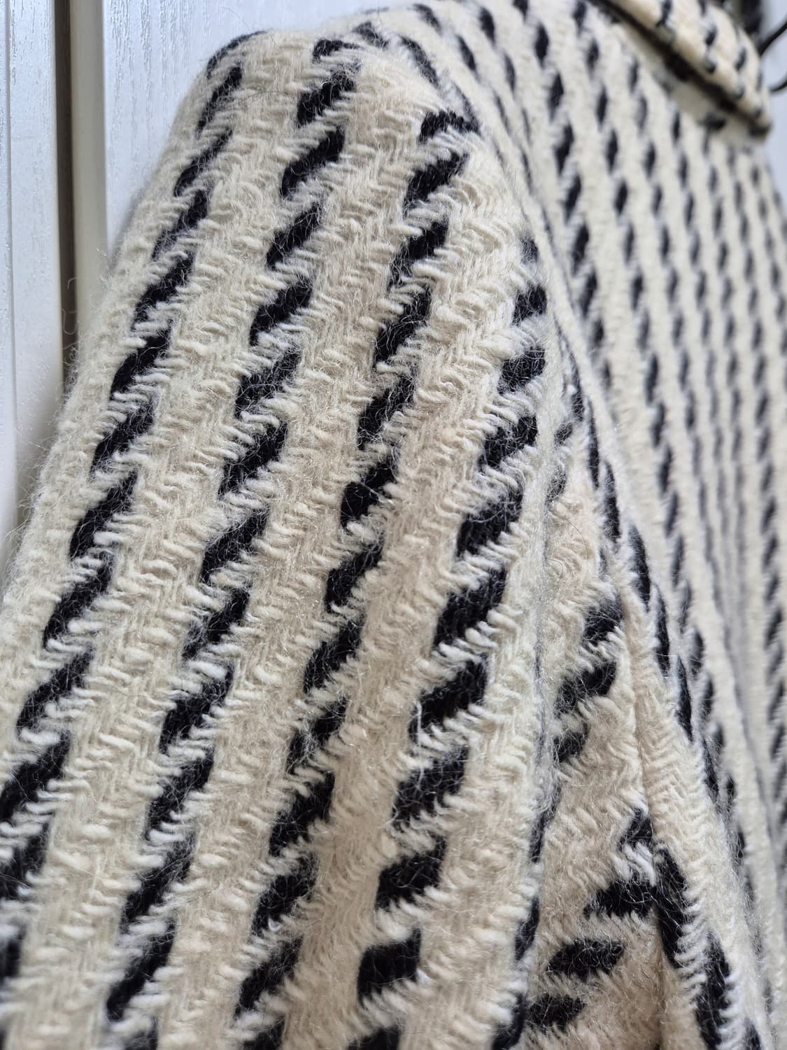 헤어리 스트라이프 폼버 자켓 상품이미지8