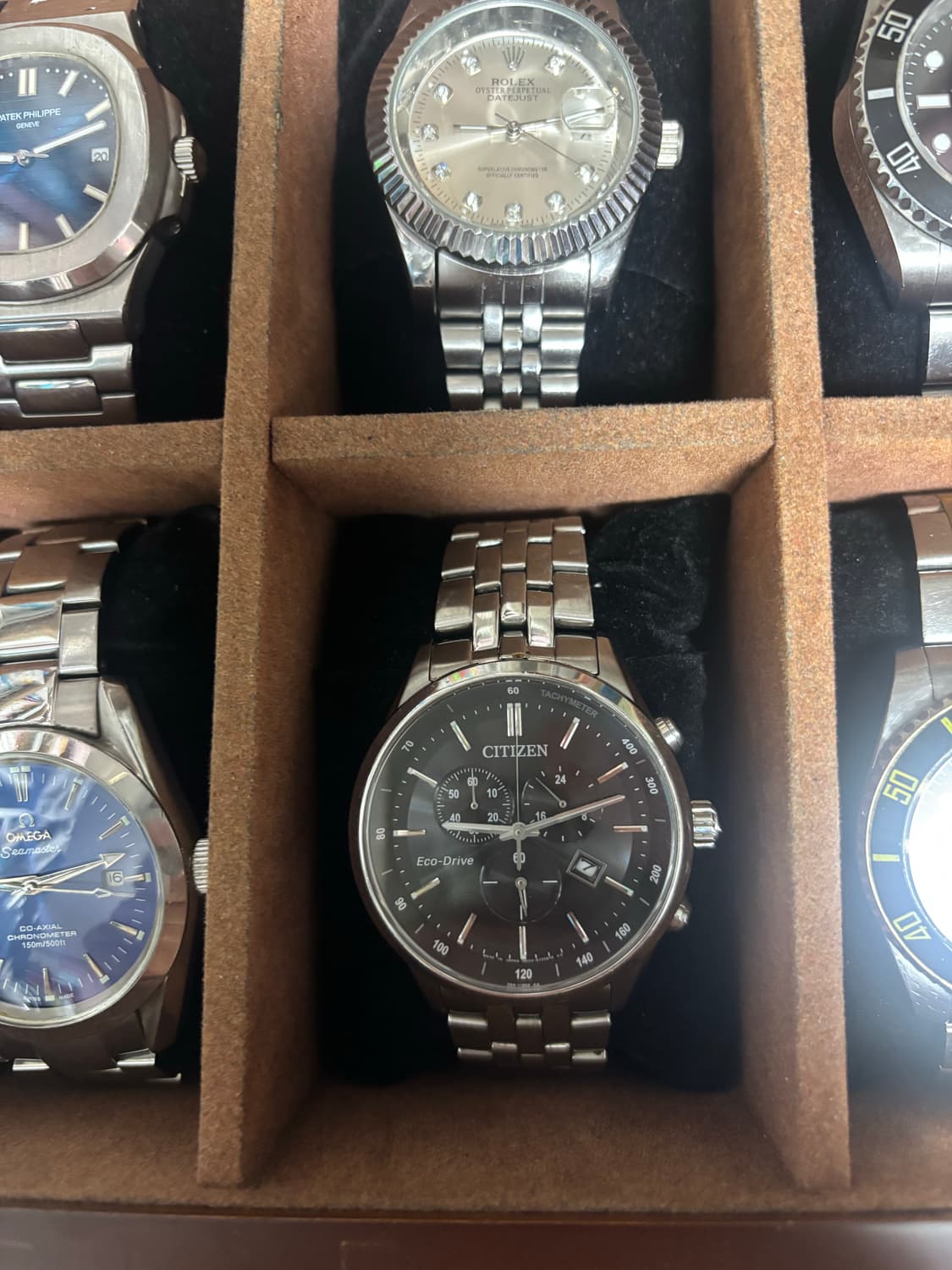 CITIZEN 시티즌 에코 드라이브 크로노그래프 AT2140-55E 상품이미지8