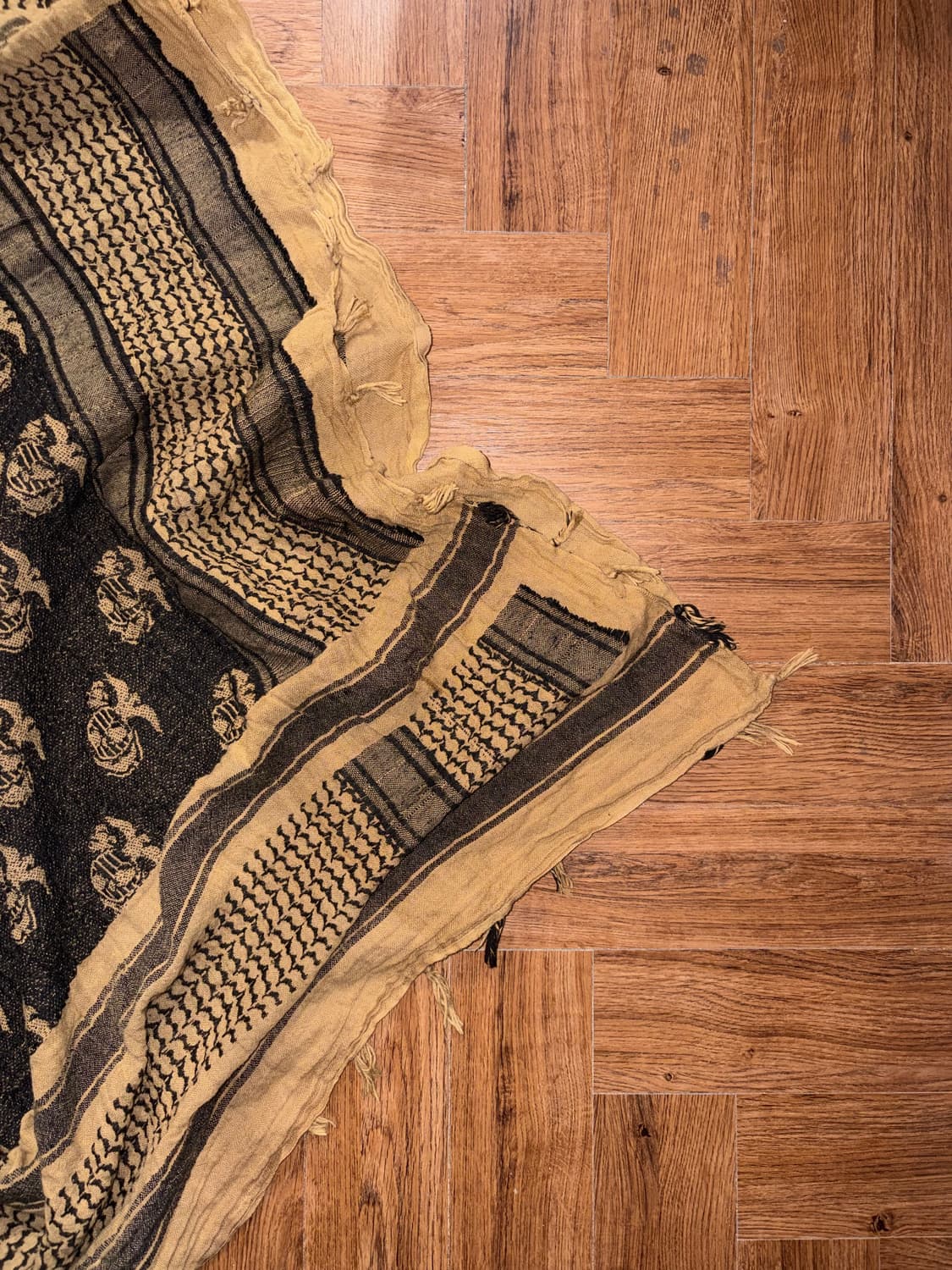 빈티지 양면 태슬 스카프 상품이미지5