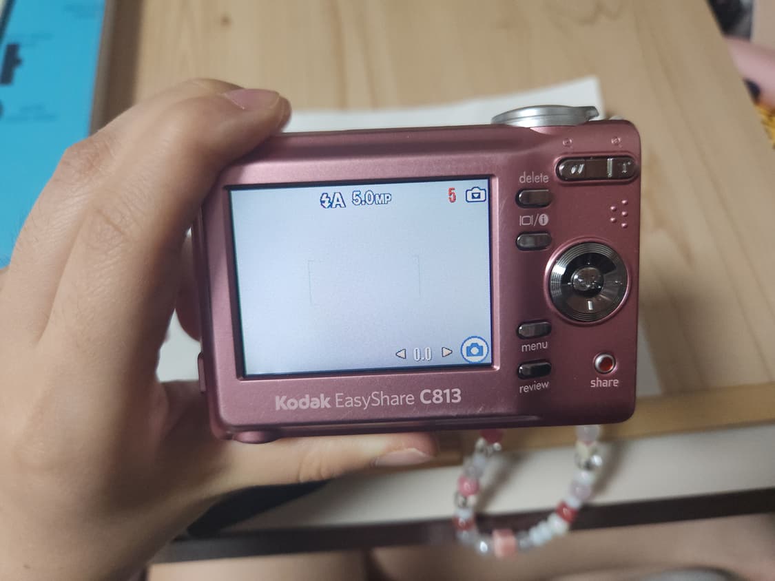 필름감성)코닥 이지쉐어 C813 핑크 디지털 카메라 디카 kodak 상품이미지9
