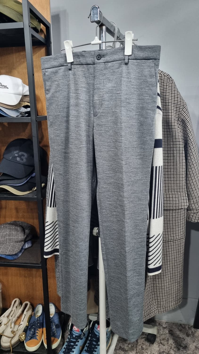 타임옴므(handsome) 회색 신사용 슬랙스 32size 컨디션9/10 상품이미지1