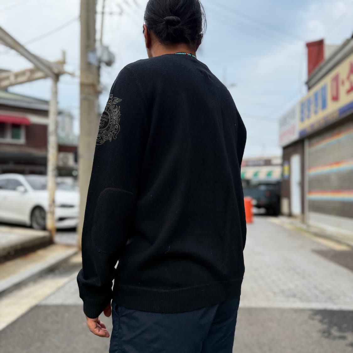 폴로진 램스 울 니트 XL 상품이미지9