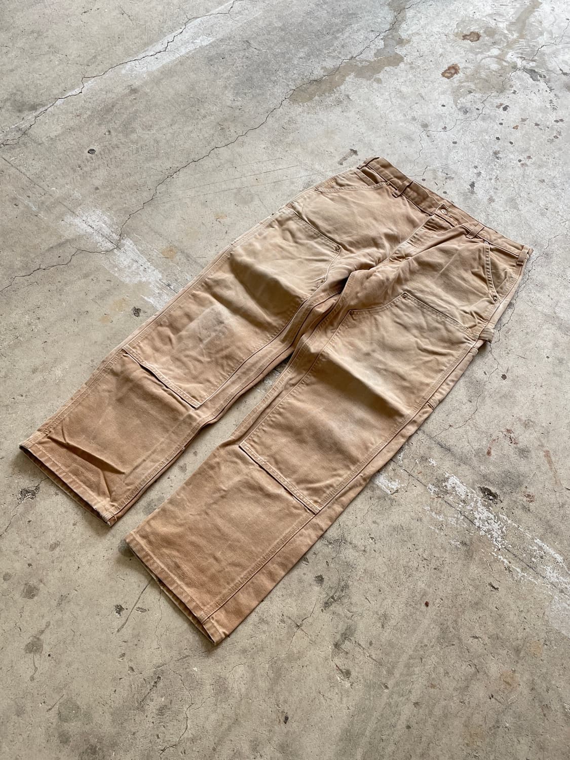Carhartt double knee B01 BRN 상품이미지4