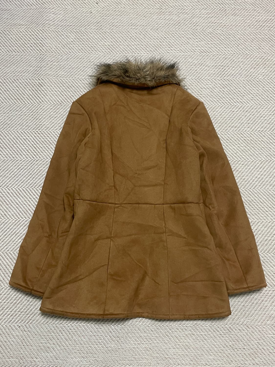 ALPHABET CLUB 퍼 카라 시어링 자켓 J03291 상품이미지7