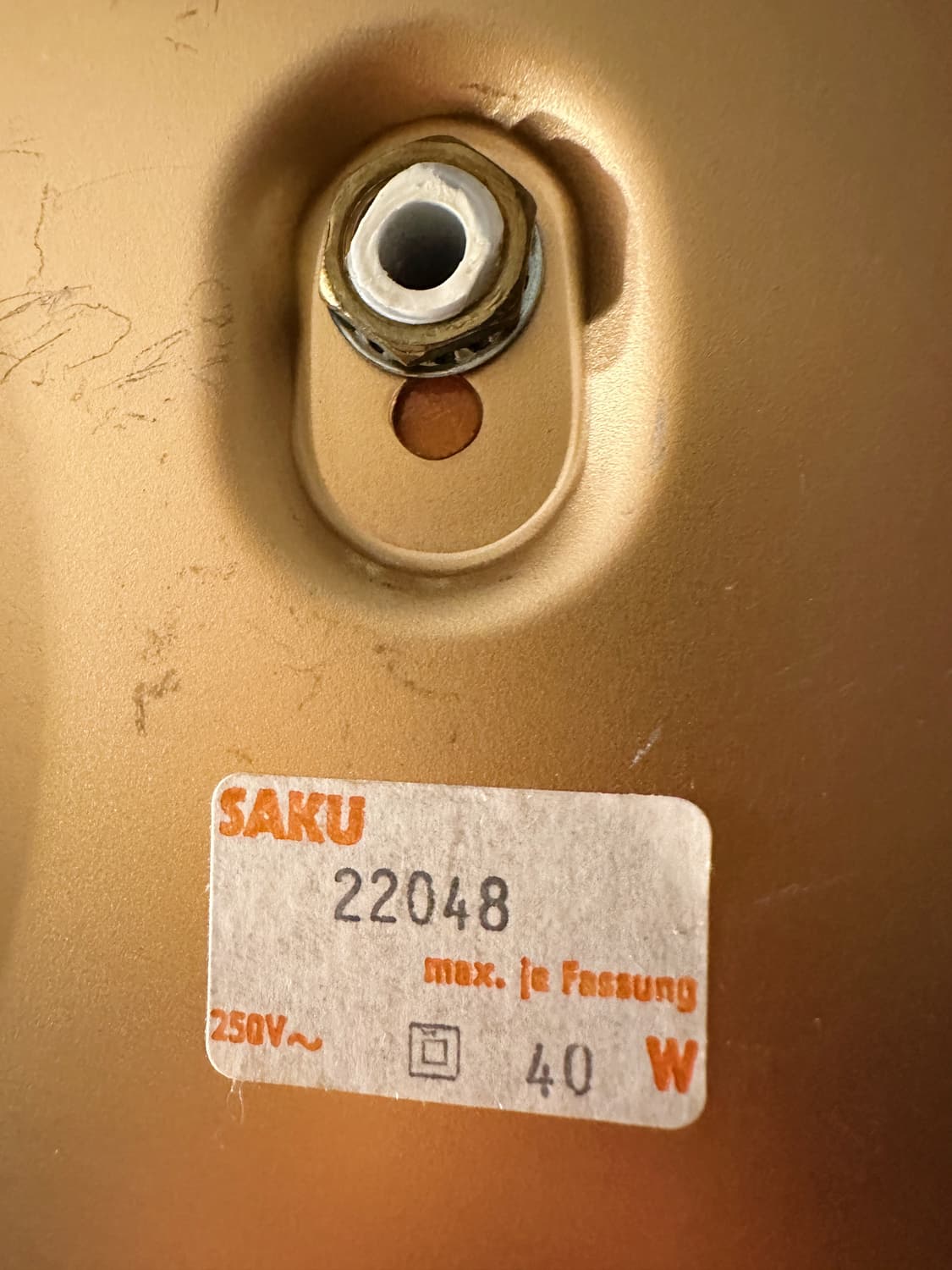 70’s 독일 saku 빈티지 조명 테이블 미드센츄리 인테리어 소품 상품이미지9