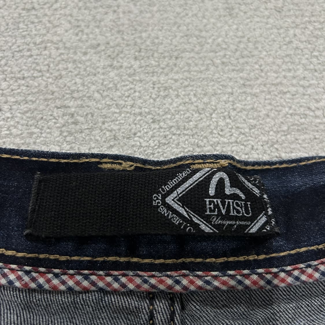 EVISU 에비수 데님 반바지 35 상품이미지2