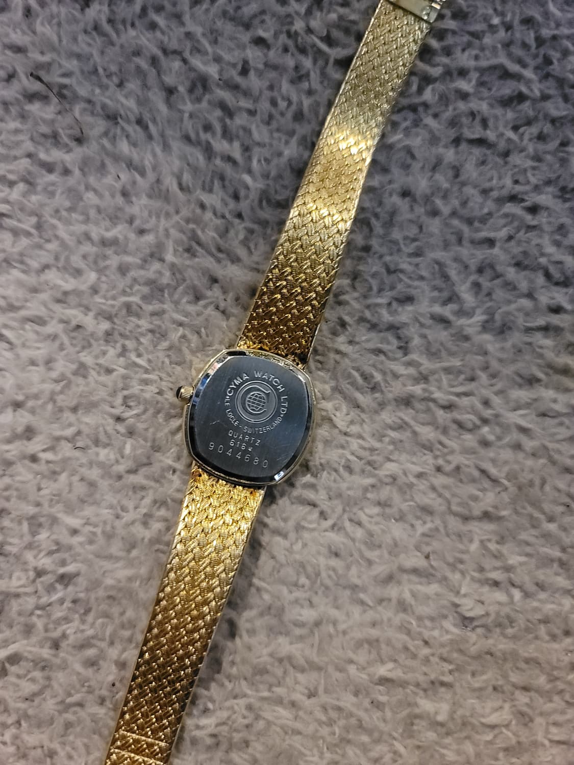 CYMA / KLAEUSE 금장 시계 2개 세트 일괄판매 상품이미지5