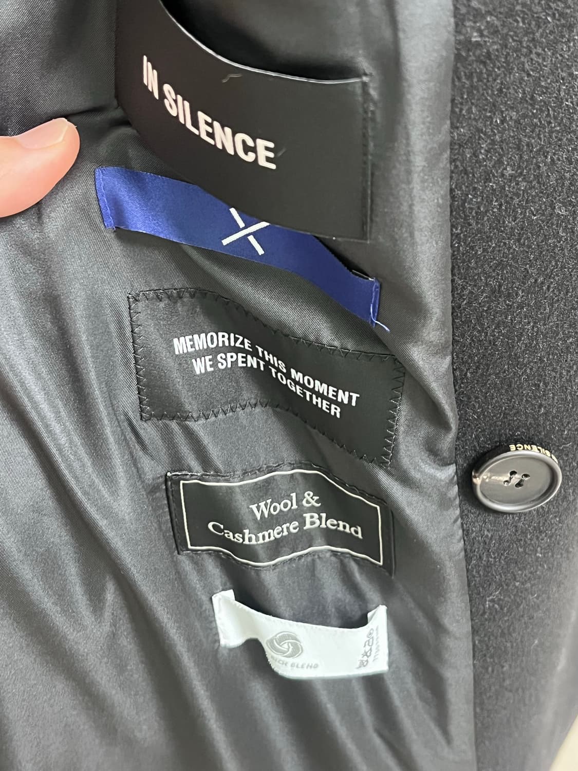 인사일런스x분트 더블코트 S(100-105) 상품이미지3