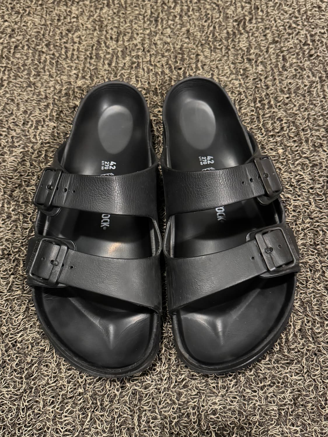 [270] 버켄스탁 아리조나 EVA 블랙 슬리퍼 상품이미지1