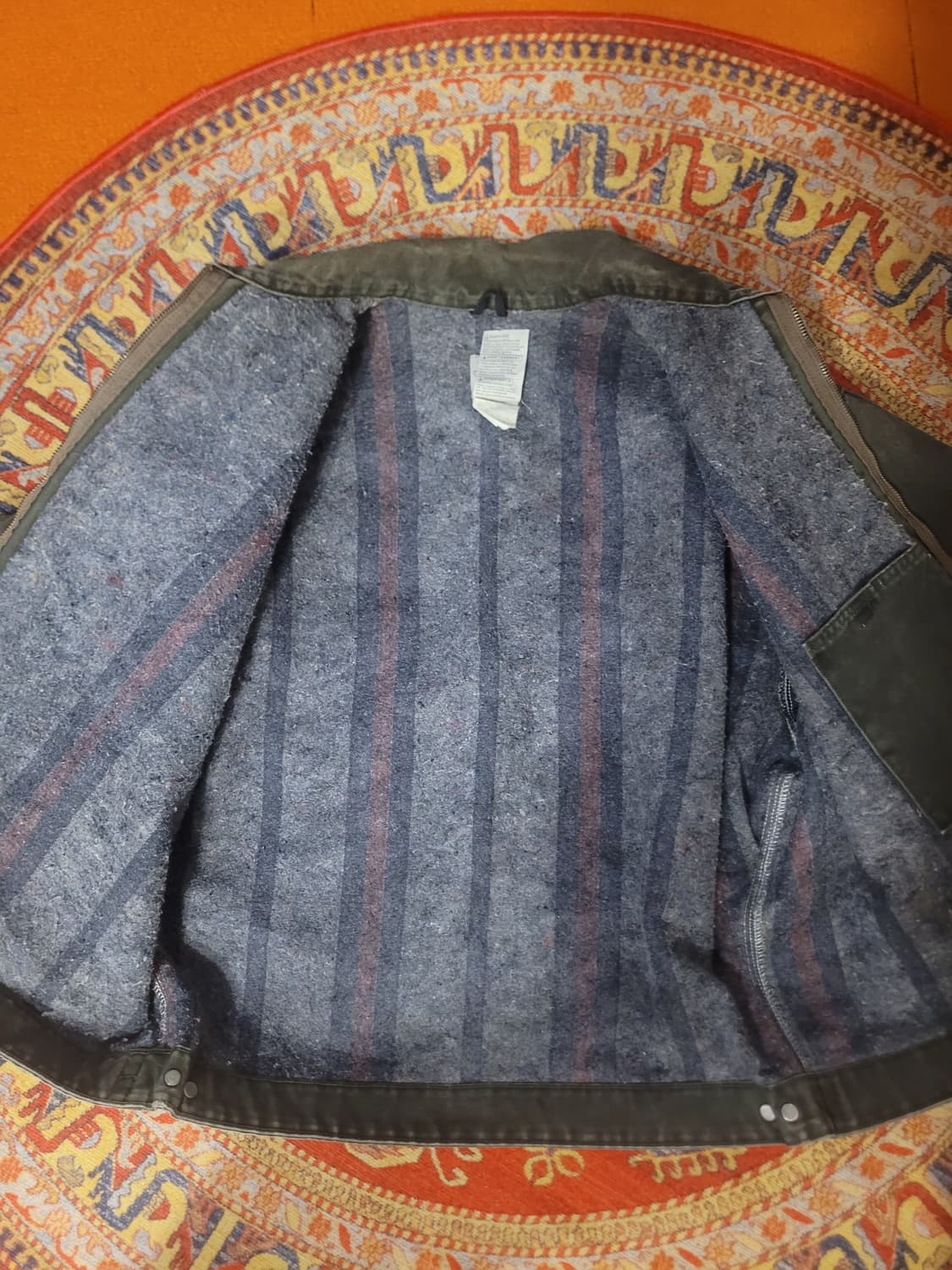 칼하트 빈티지 J146 디트로이트 자켓 모스 그린 XL 상품이미지3