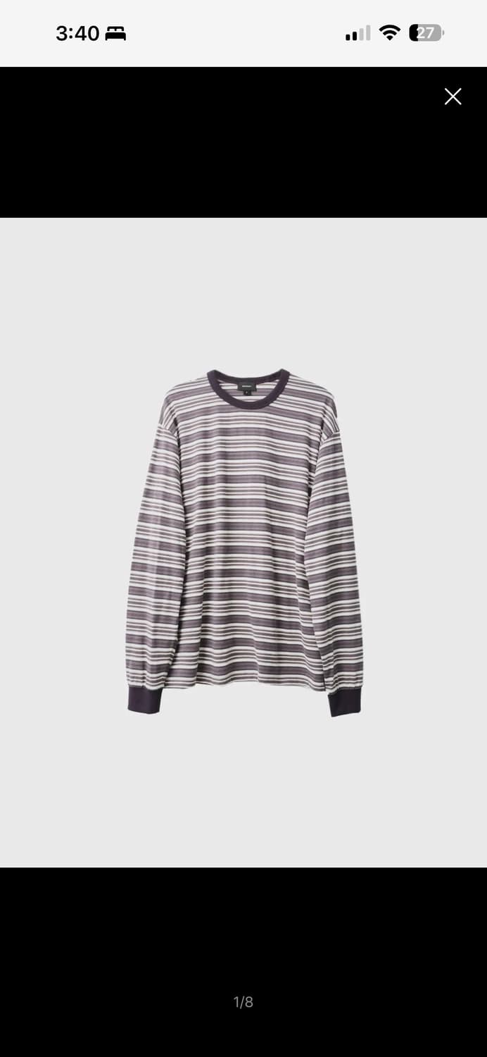 999휴머니티 이지 스트라이프 롱슬리브 상품이미지1