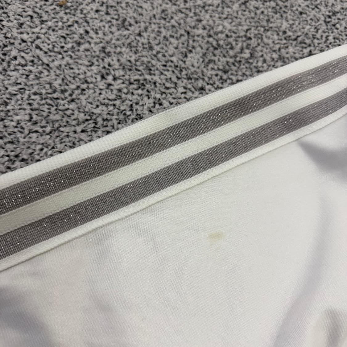 L 아디다스 화이트실버 져지 0130H1 상품이미지8