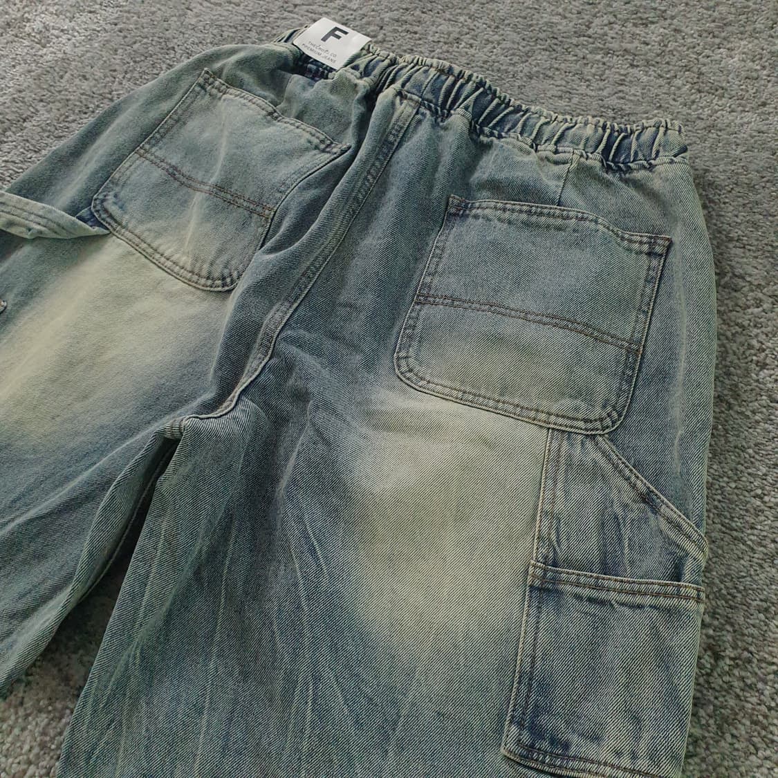 THE CROSS JEANS&CO 워싱 데님 팬츠 상품이미지8