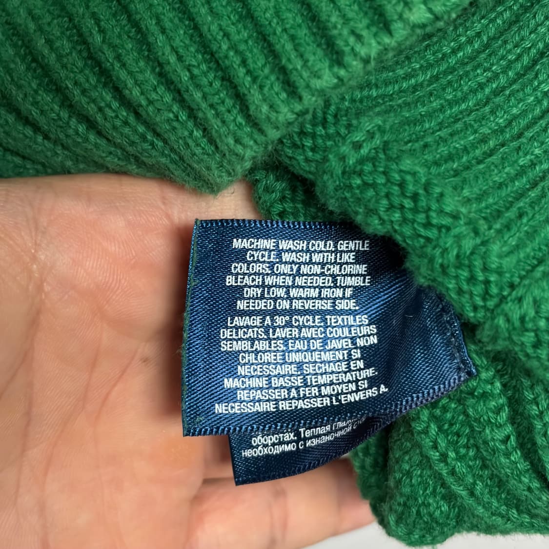 폴로 랄프로렌 브이넥 니트 베스트 1 상품이미지5