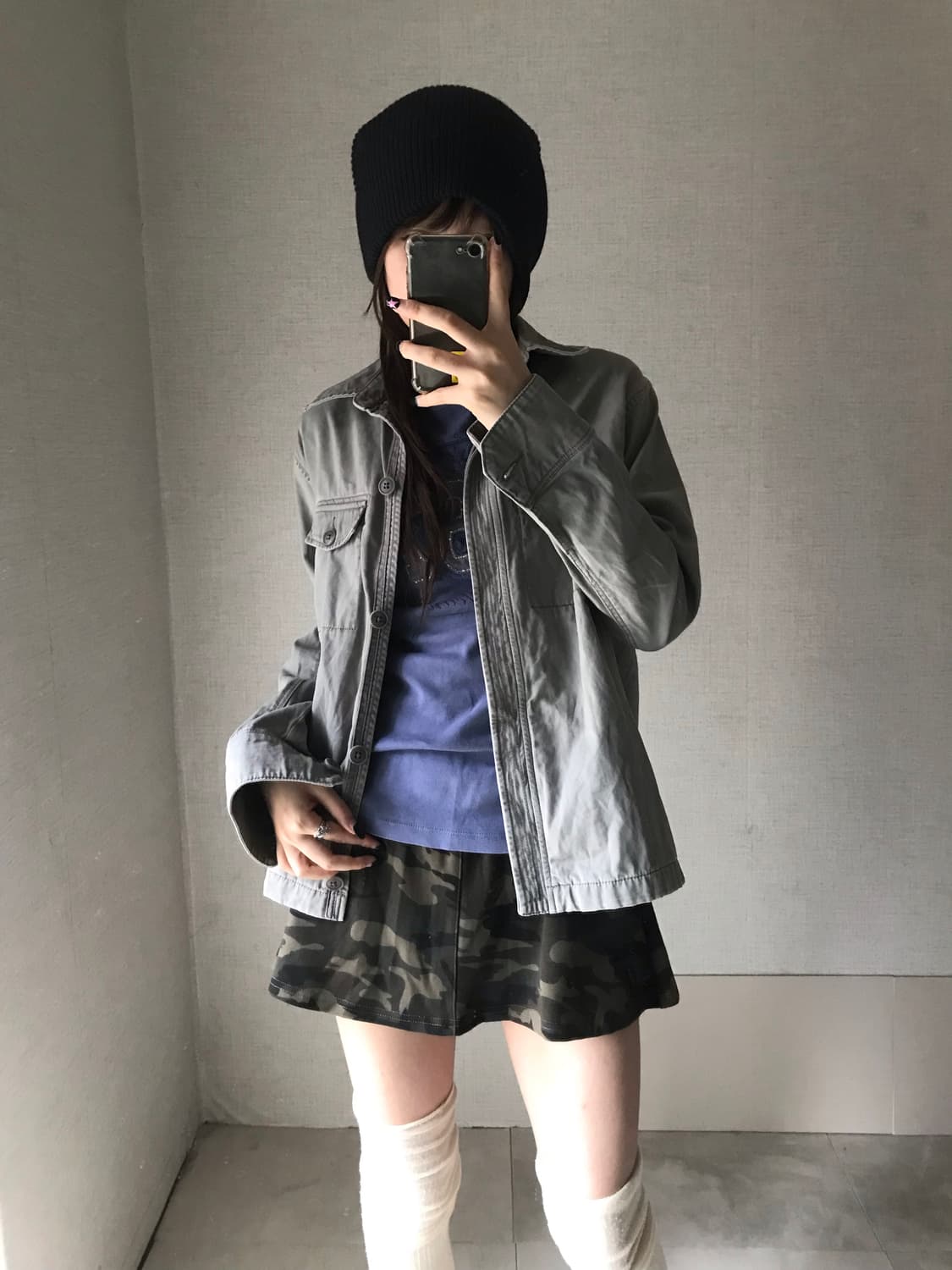 아베크롬비 카키 자켓 상품이미지1