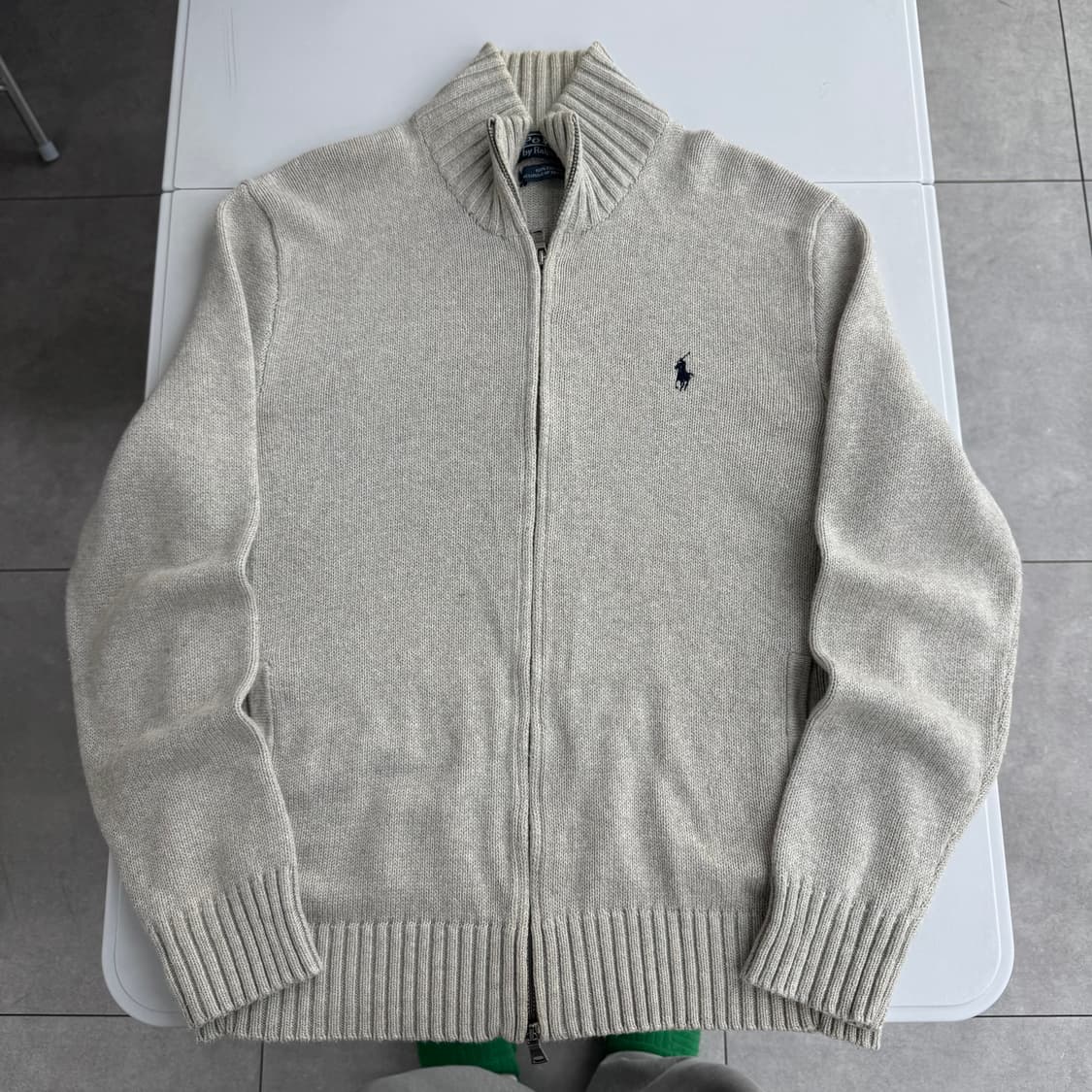 폴로 니트집업  상품이미지2